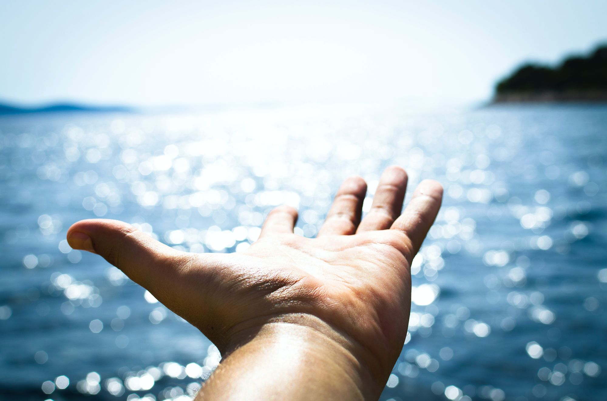 outstretched hand outstretched hand
